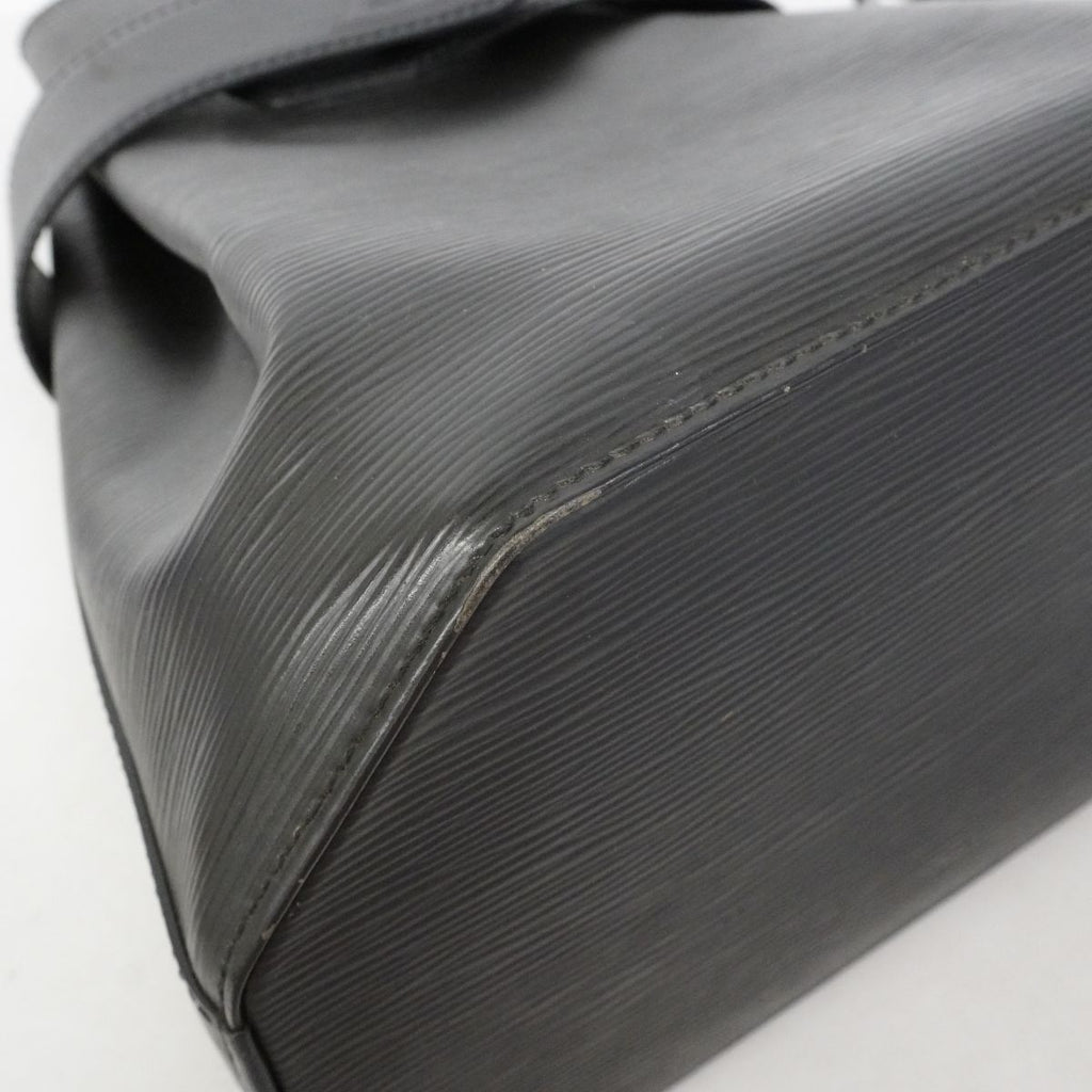 Louis Vuitton Shoulder Bag Epi Sac Depot PM Noir — view 6