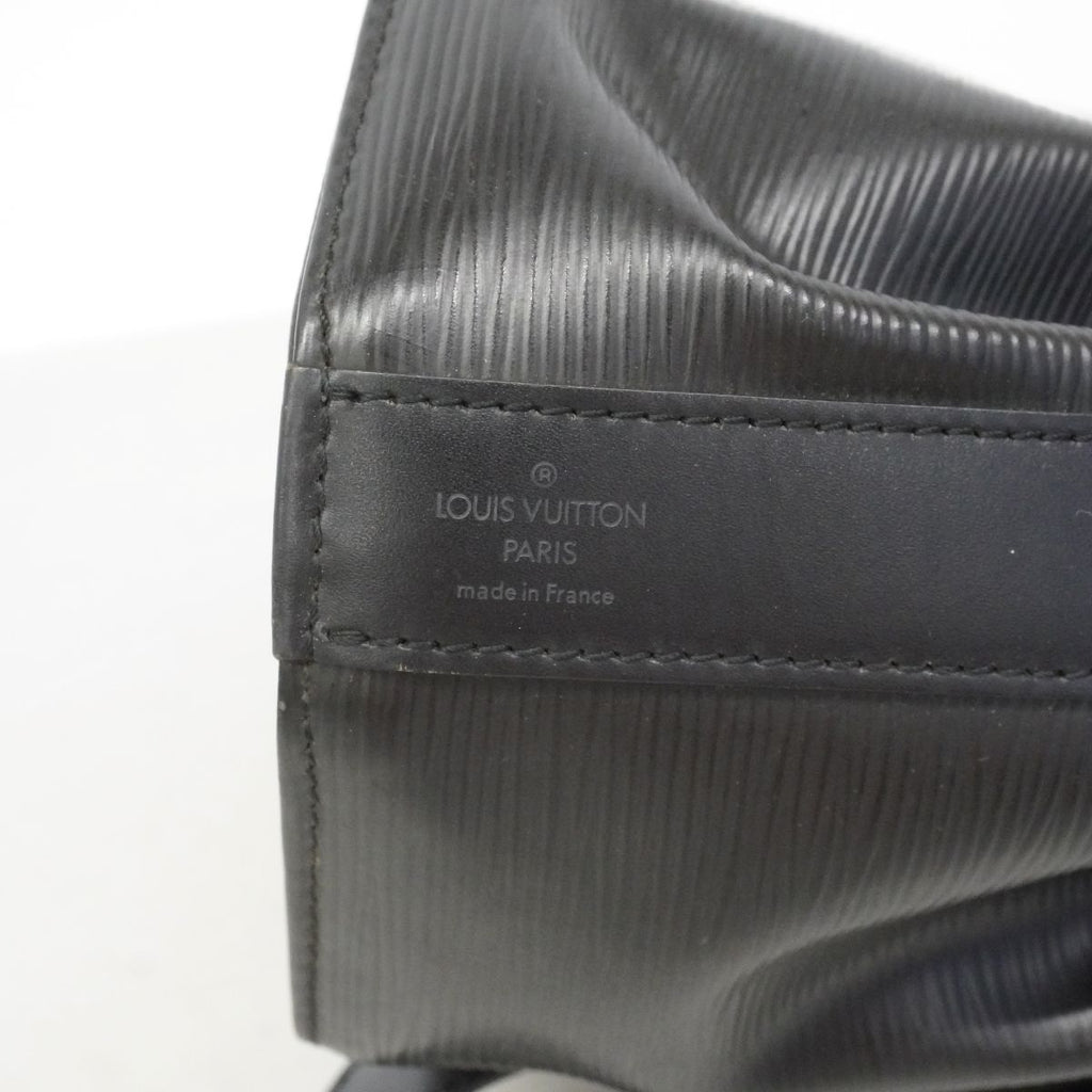 Louis Vuitton Shoulder Bag Epi Sac Depot PM Noir — view 5