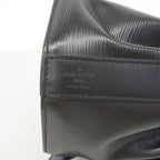 Louis Vuitton Shoulder Bag Epi Sac Depot PM Noir — view 5