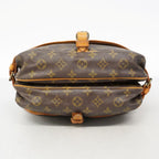 Louis Vuitton Shoulder Bag Monogram Saumur 30 Brown — view 3