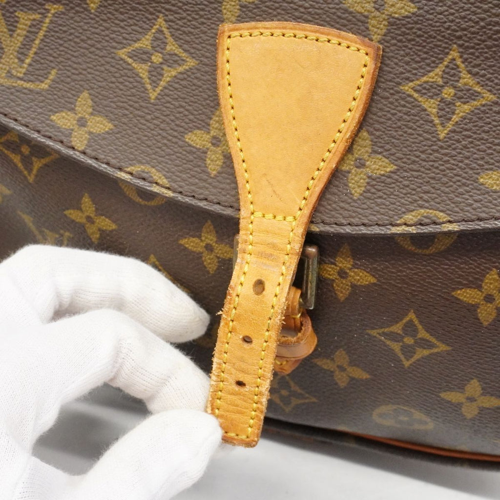 Louis Vuitton Shoulder Bag Monogram Jeune Fille Brown — view 9