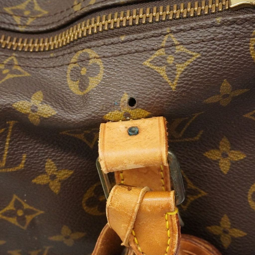 Louis Vuitton Boston Bag Monogram Keepall 45 Brown — view 6