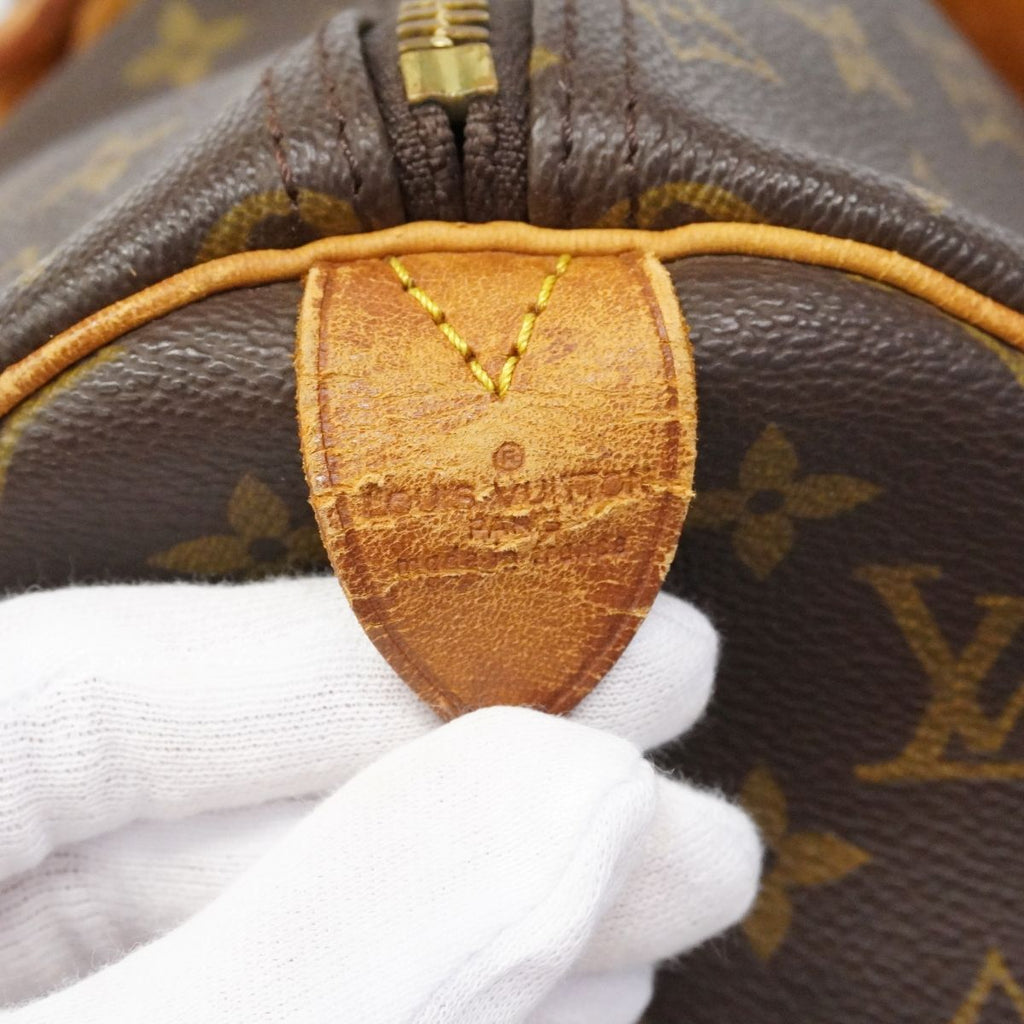 Louis Vuitton Boston Bag Monogram Keepall 45 Brown — view 5