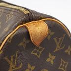 Louis Vuitton Boston Bag Monogram Keepall 45 Brown — view 8