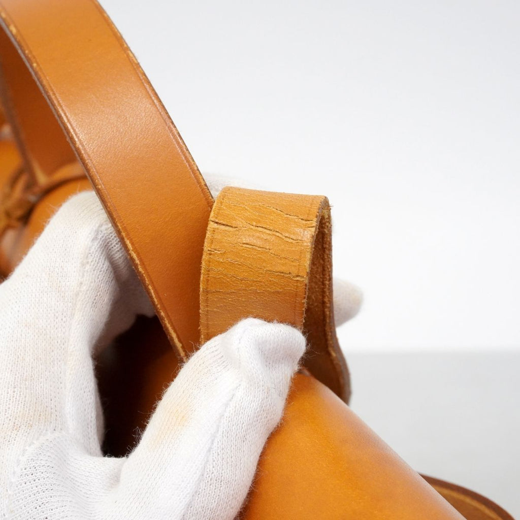 Hermes Handbag Herbag PM Toile Ash Natural Silver 2-Way — view 6