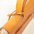 Hermes Handbag Herbag PM Toile Ash Natural Silver 2-Way — view 9