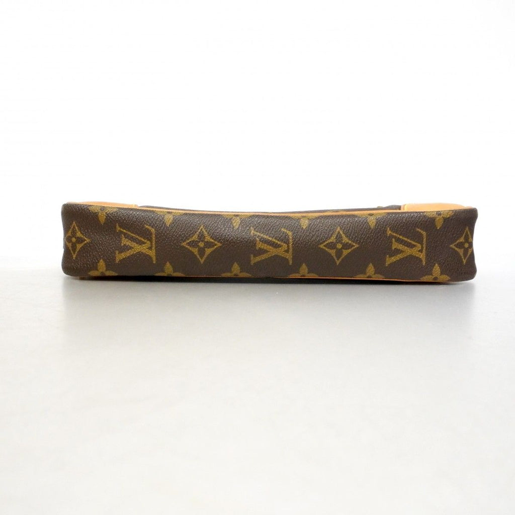 Louis Vuitton Clutch Monogram Marly Dragonne GM Brown — view 3