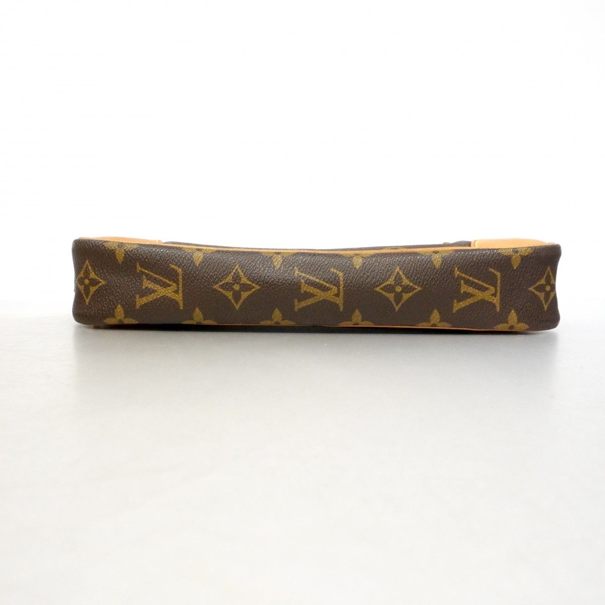 Louis Vuitton Clutch Monogram Marly Dragonne GM Brown — view 3