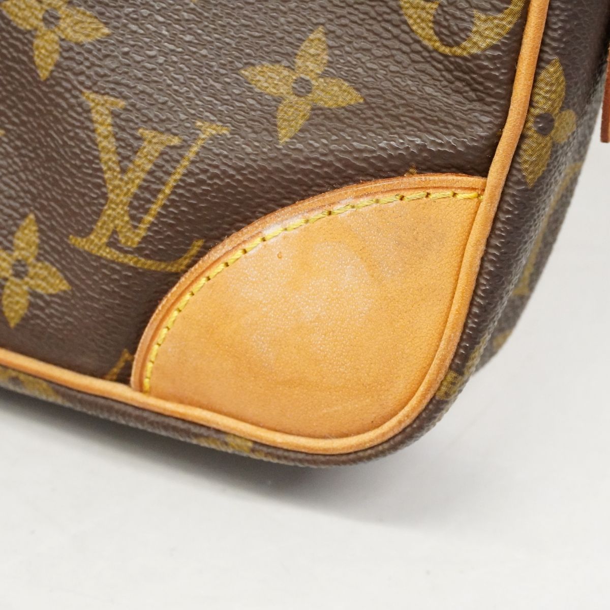 Louis Vuitton Clutch Monogram Marly Dragonne GM Brown — view 7