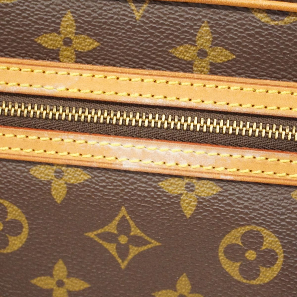 Louis Vuitton Clutch Monogram Marly Dragonne GM Brown — view 8