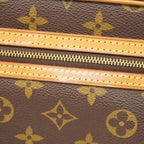 Louis Vuitton Clutch Monogram Marly Dragonne GM Brown — view 8
