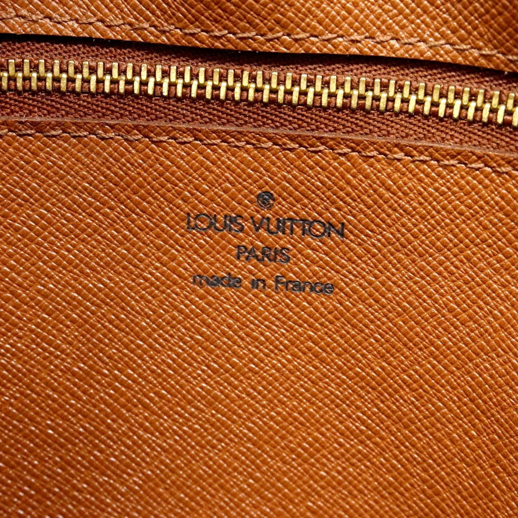 Louis Vuitton Clutch Monogram Marly Dragonne GM Brown — view 5