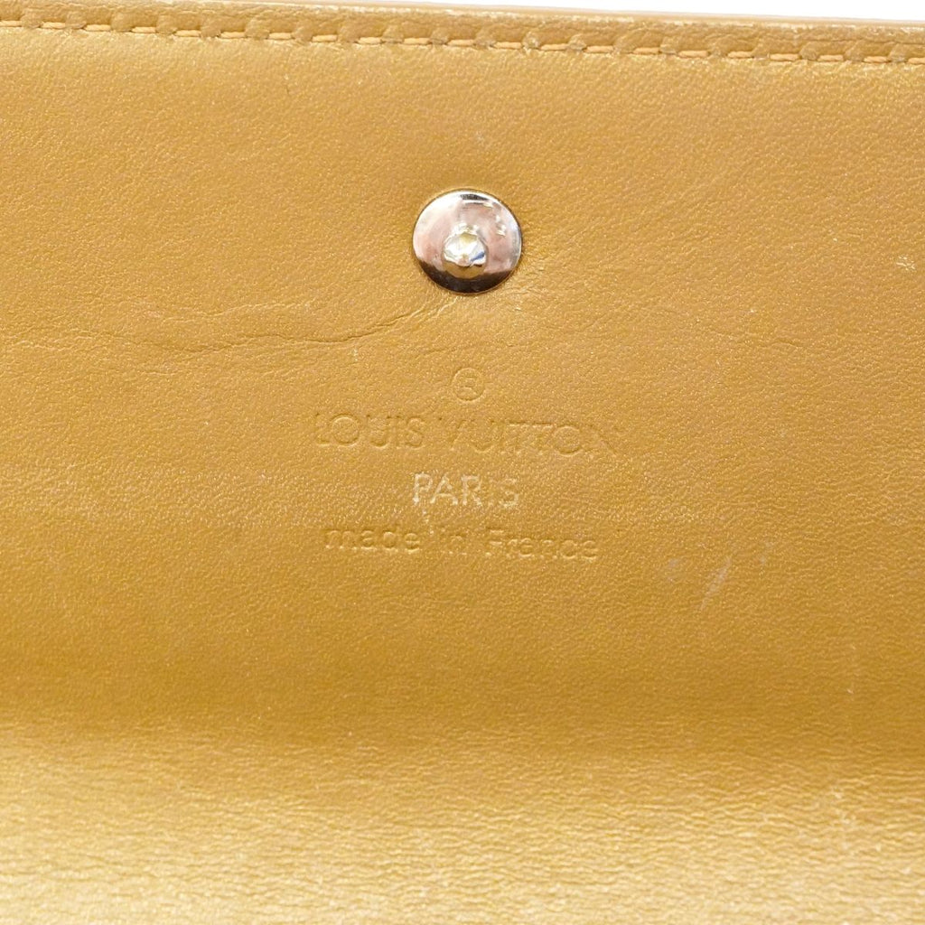 Louis Vuitton Trifold Wallet Monogram Matte Porte Tresor International Amble — view 5