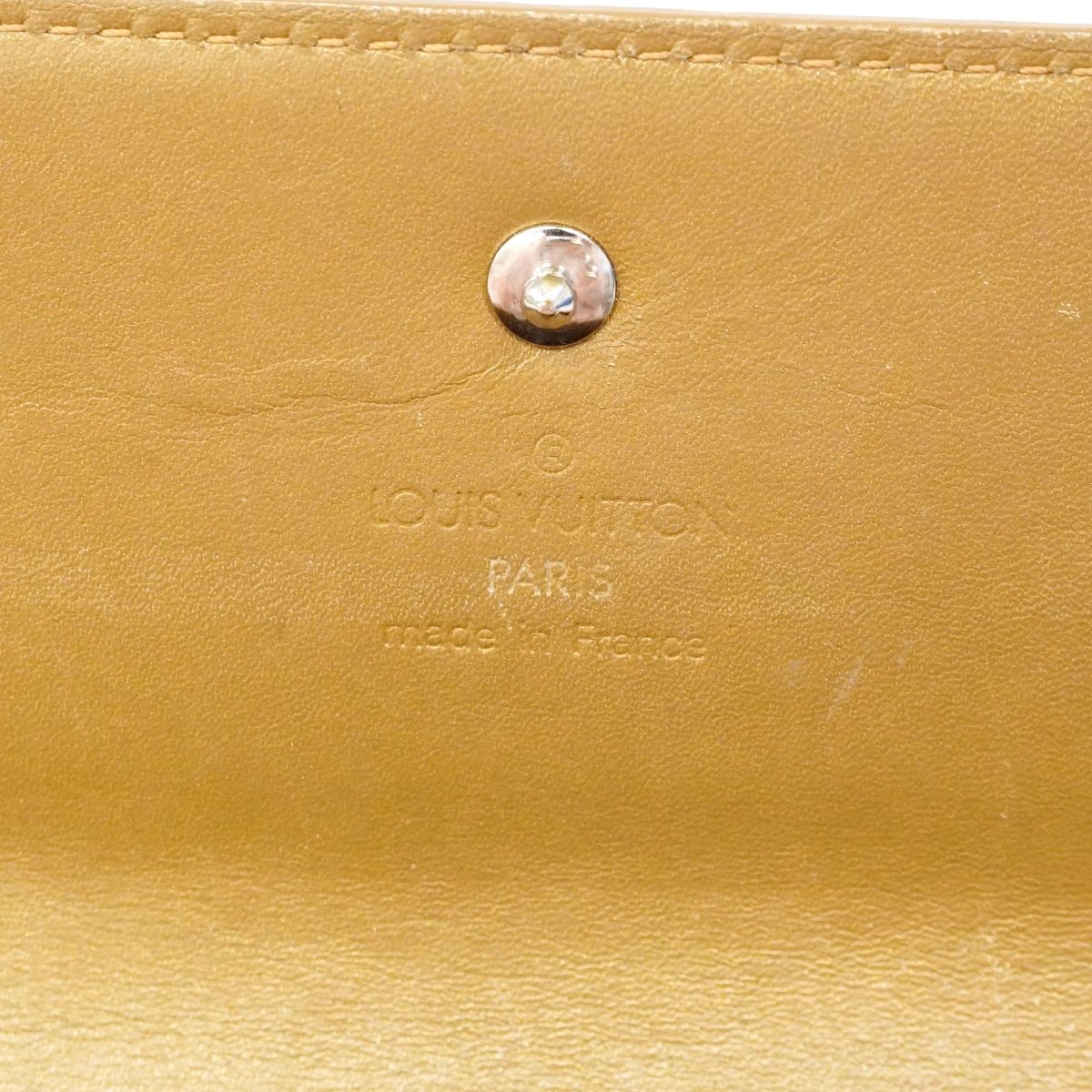 Louis Vuitton Trifold Wallet Monogram Matte Porte Tresor International Amble — view 5