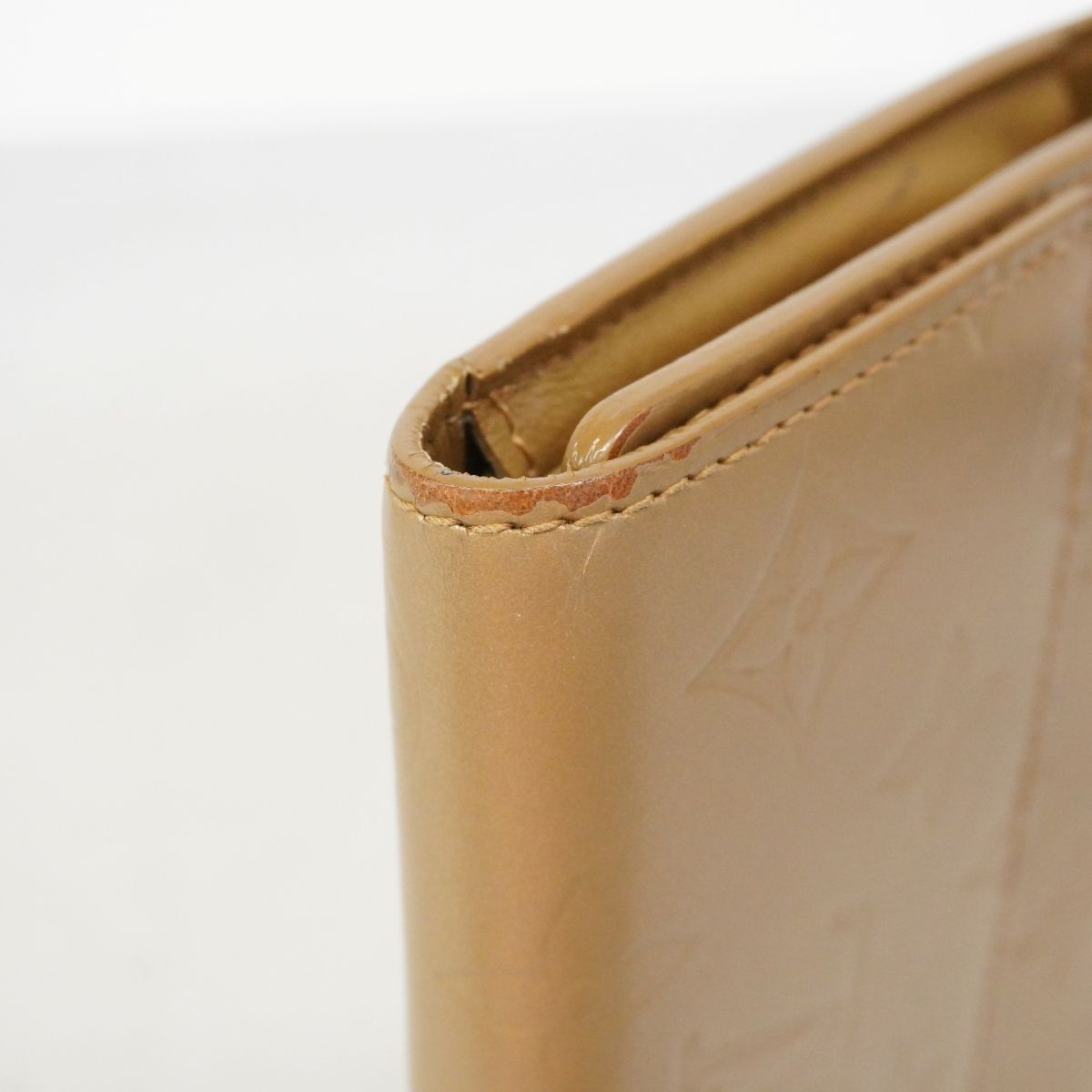Louis Vuitton Trifold Wallet Monogram Matte Porte Tresor International Amble — view 7