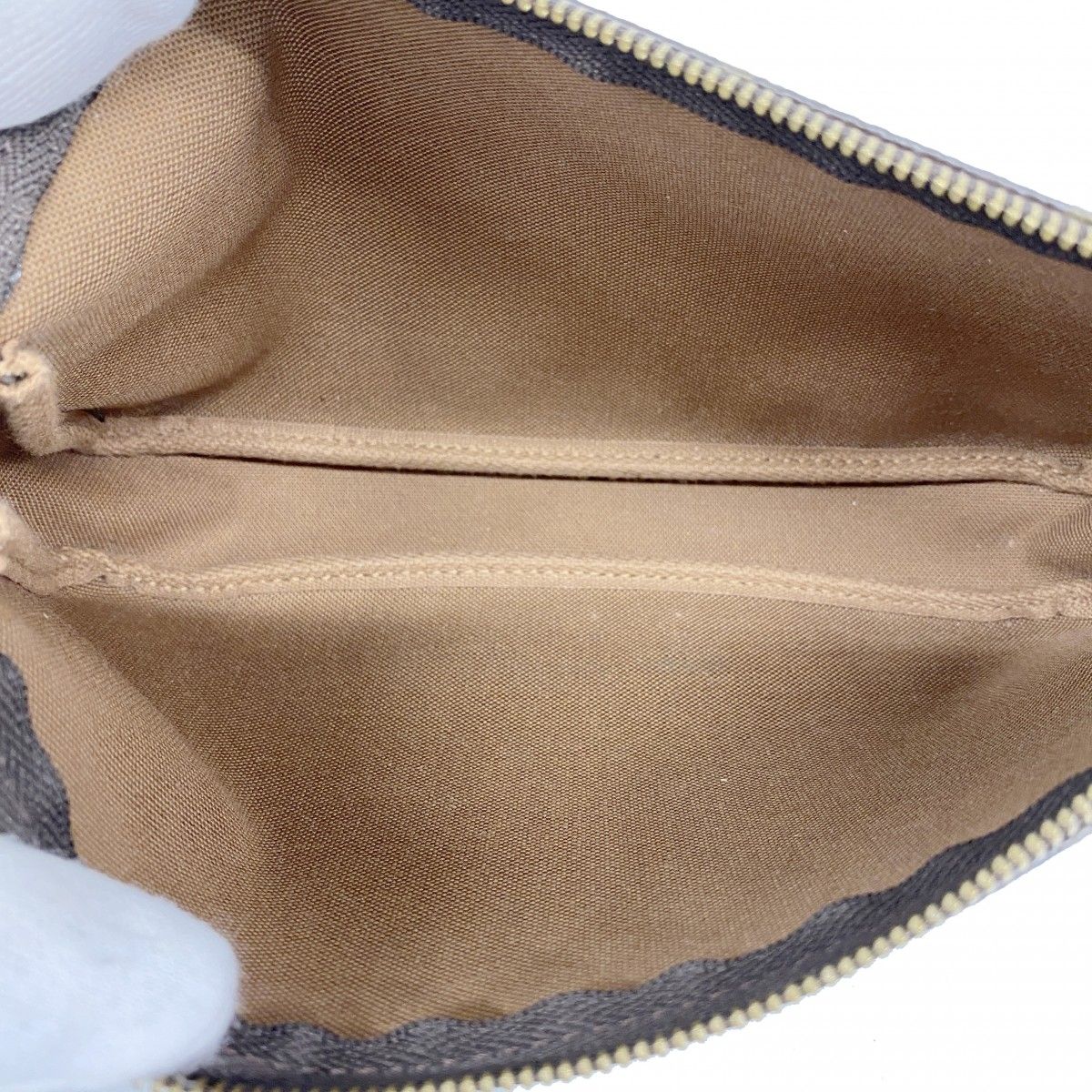 Louis Vuitton Pouch Monogram Pochette Brown — view 4