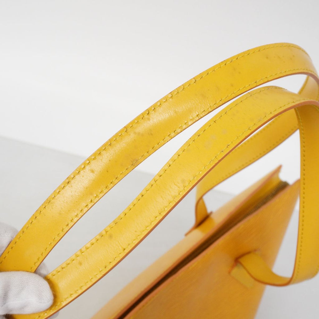 Louis Vuitton Shoulder Bag Epi Saint Jacques Shopping Jaune — view 6
