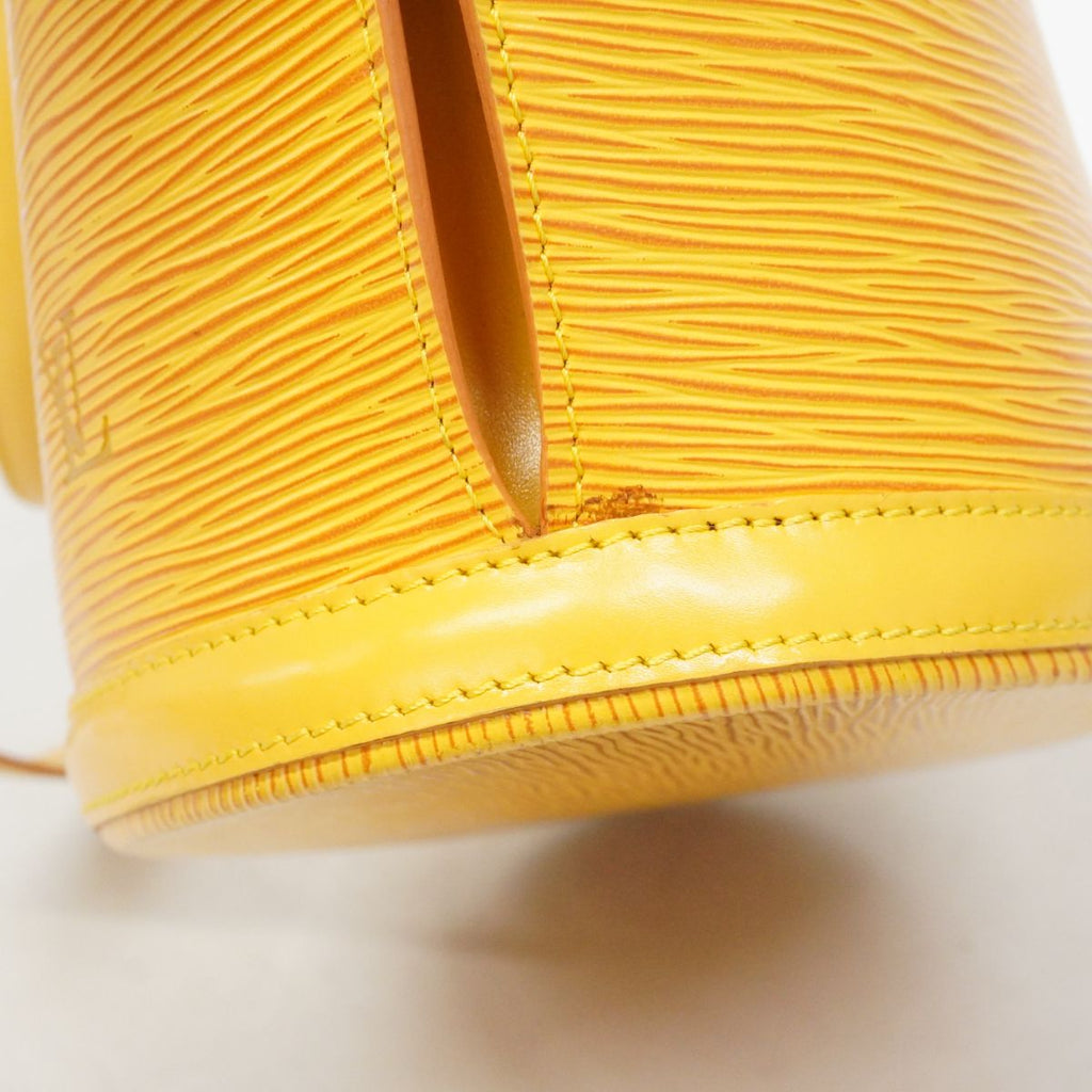 Louis Vuitton Shoulder Bag Epi Saint Jacques Shopping Jaune — view 9