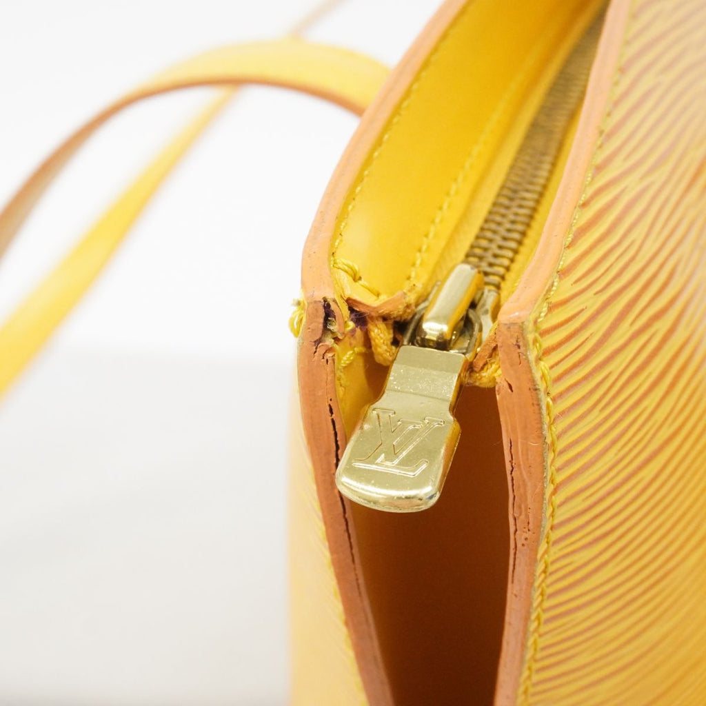 Louis Vuitton Shoulder Bag Epi Saint Jacques Shopping Jaune — view 8