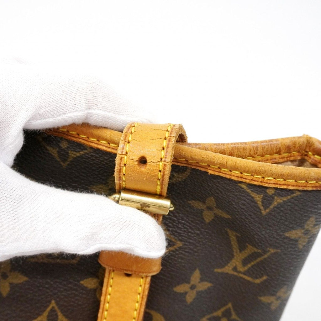 Louis Vuitton Tote Monogram Bucket GM Brown — view 9
