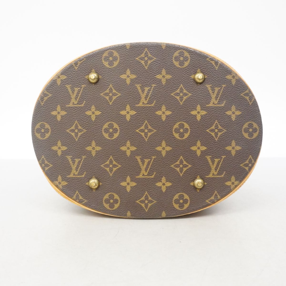 Louis Vuitton Tote Monogram Bucket GM Brown — view 3