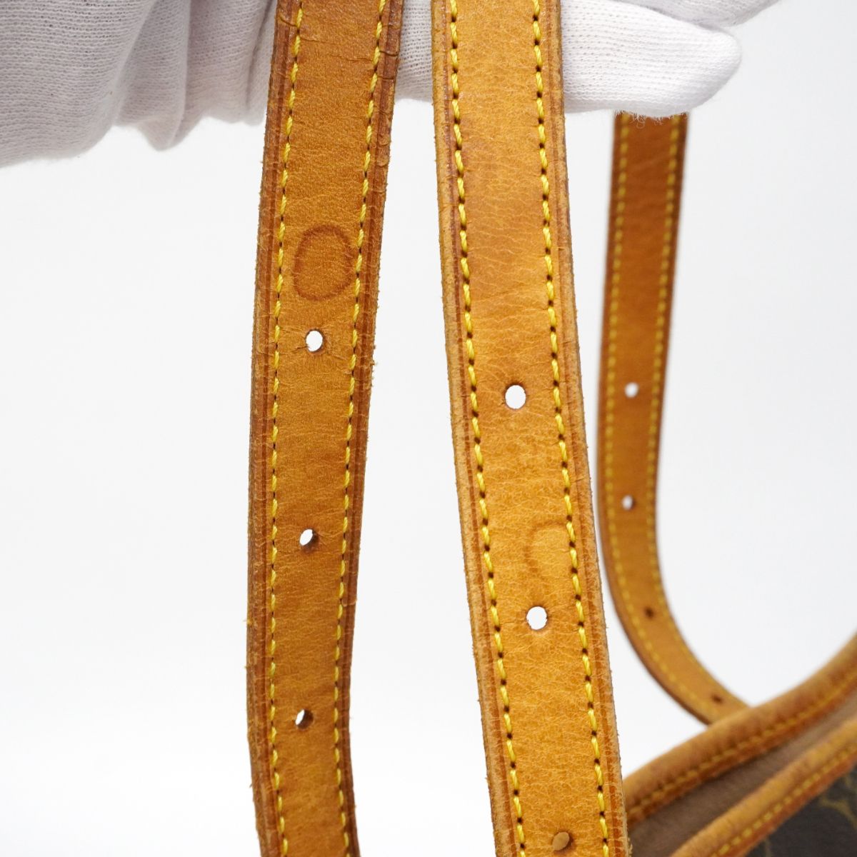 Louis Vuitton Tote Monogram Bucket GM Brown — view 8