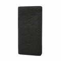 Louis Vuitton Wallet Monogram Shadow Portefeuille Brazza Black