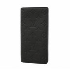 Louis Vuitton Wallet Monogram Shadow Portefeuille Brazza Black
