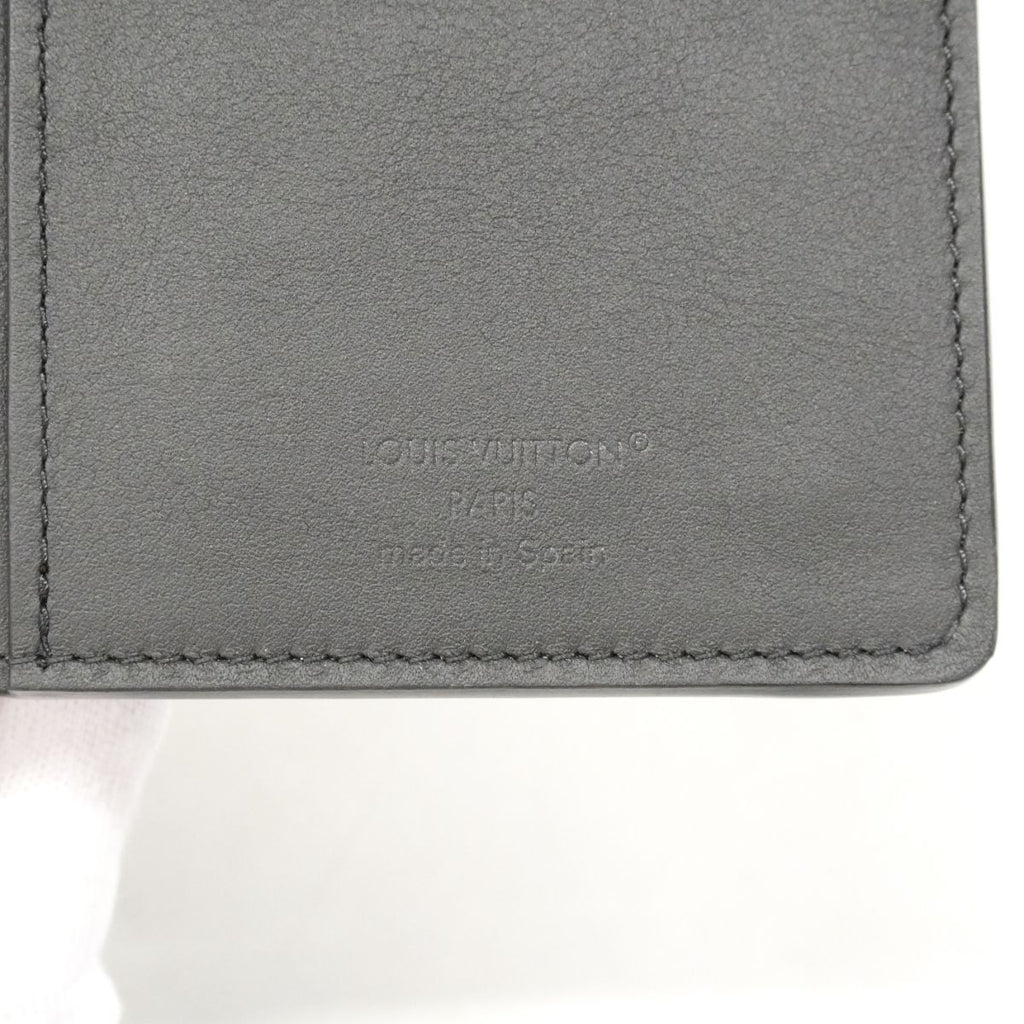 Louis Vuitton Wallet Monogram Shadow Portefeuille Brazza Black — view 5