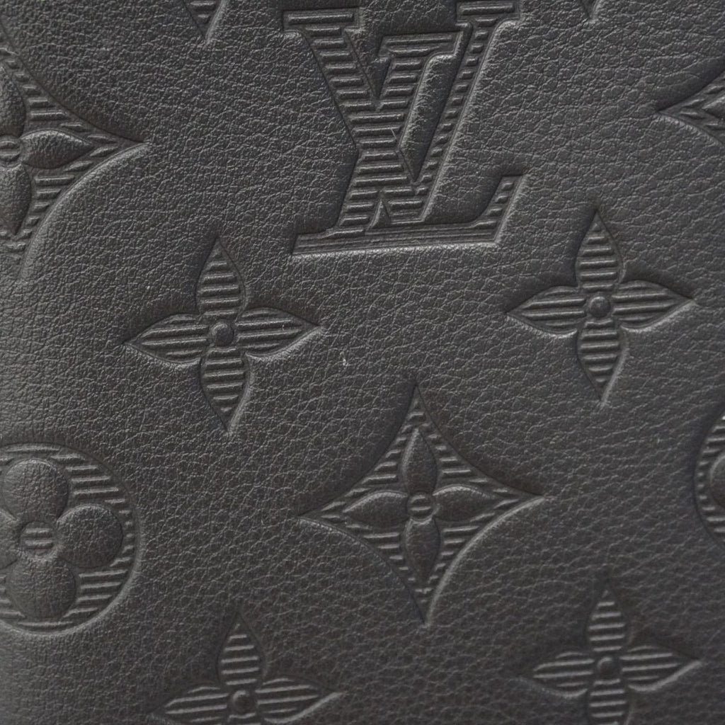 Louis Vuitton Wallet Monogram Shadow Portefeuille Brazza Black — view 6