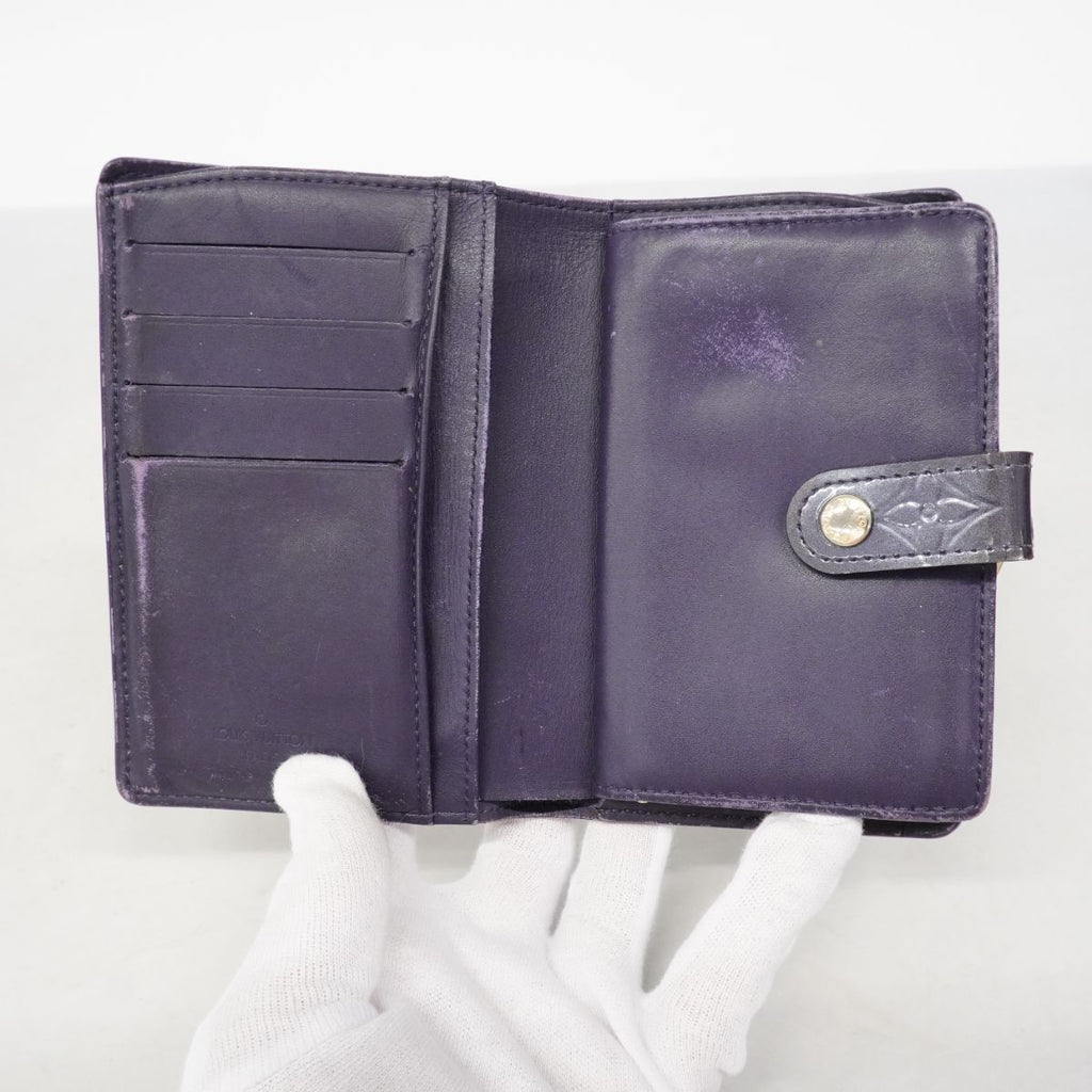 Louis Vuitton Wallet Vernis Porte-Monnaie Viennois Andigo — view 4