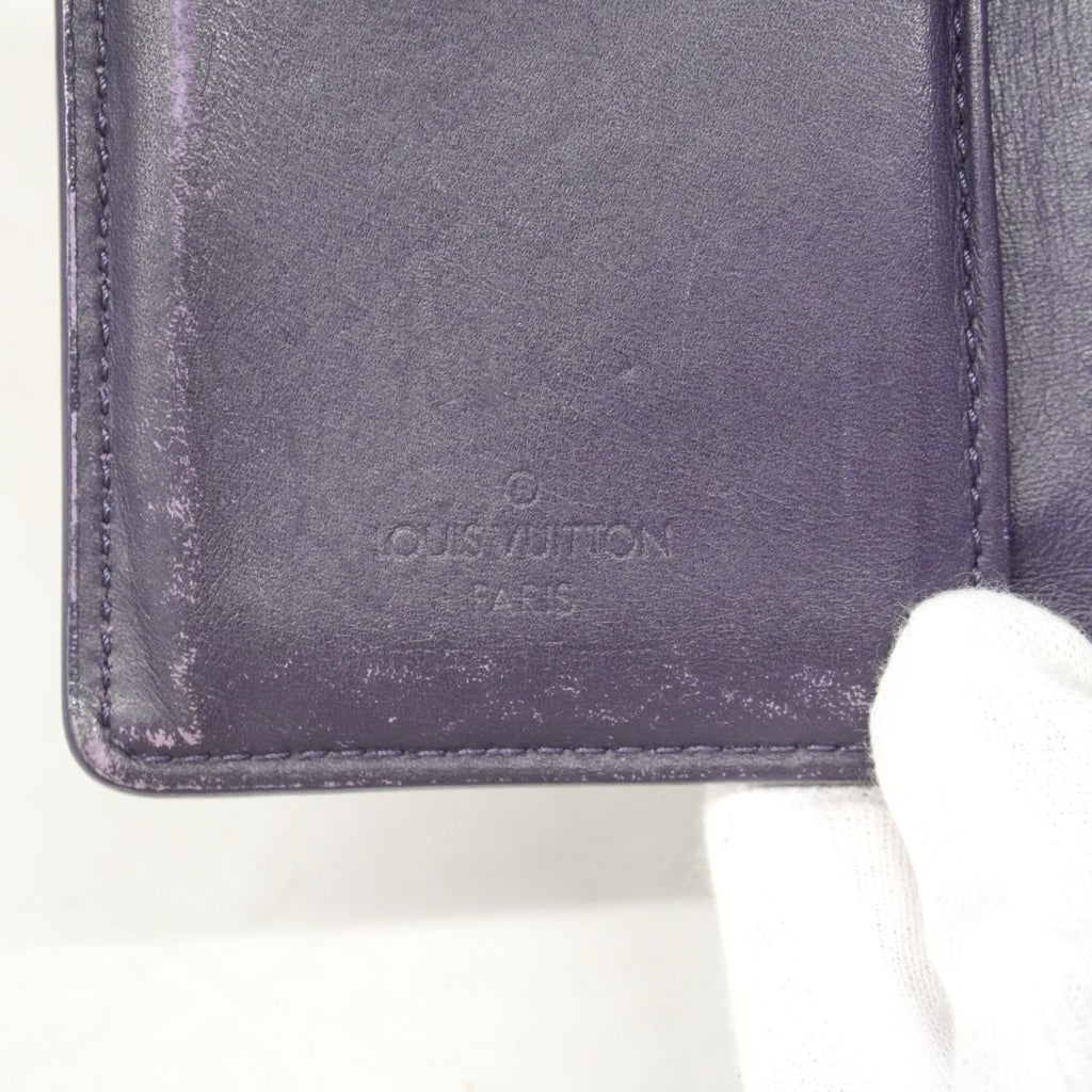 Louis Vuitton Wallet Vernis Porte-Monnaie Viennois Andigo — view 5