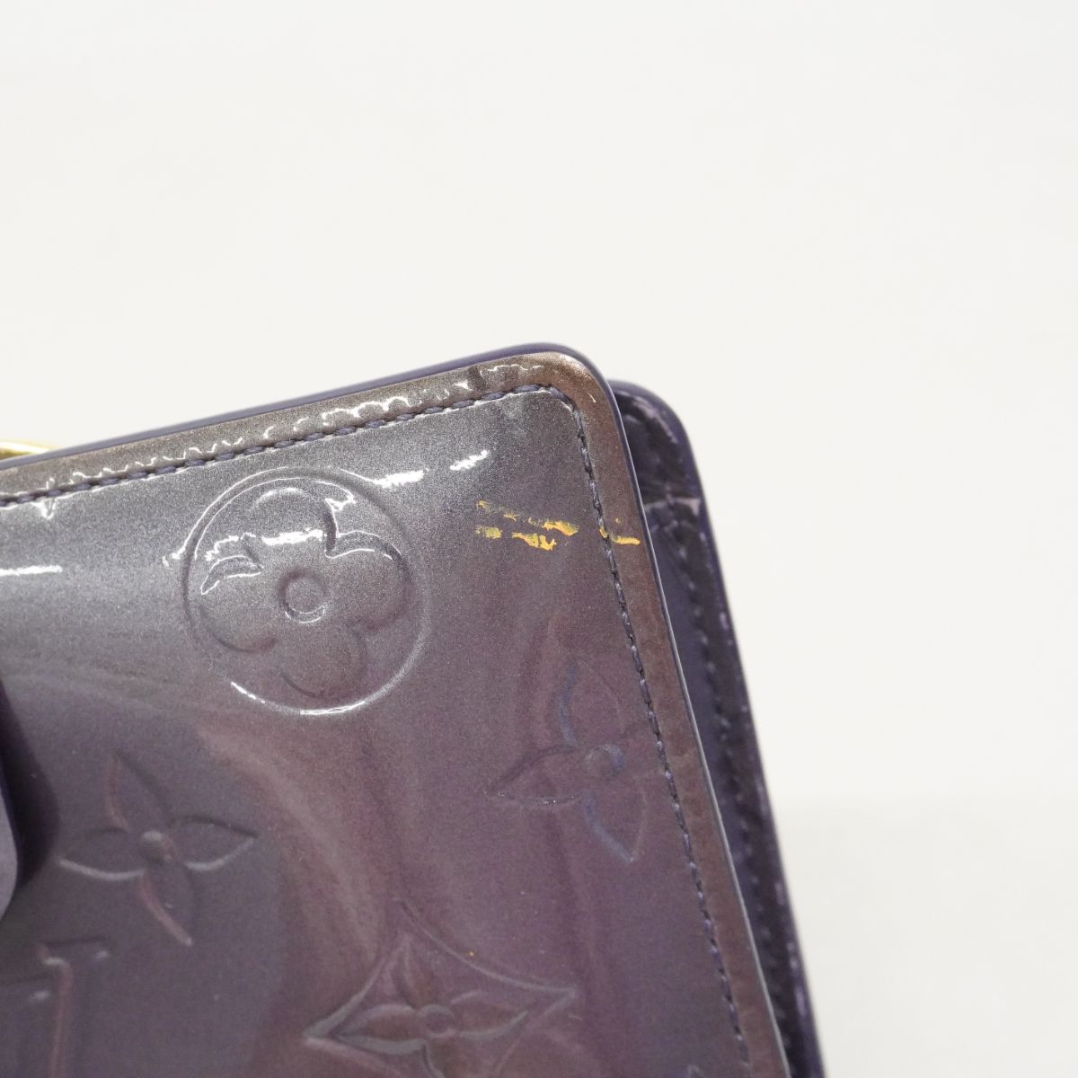 Louis Vuitton Wallet Vernis Porte-Monnaie Viennois Andigo — view 9