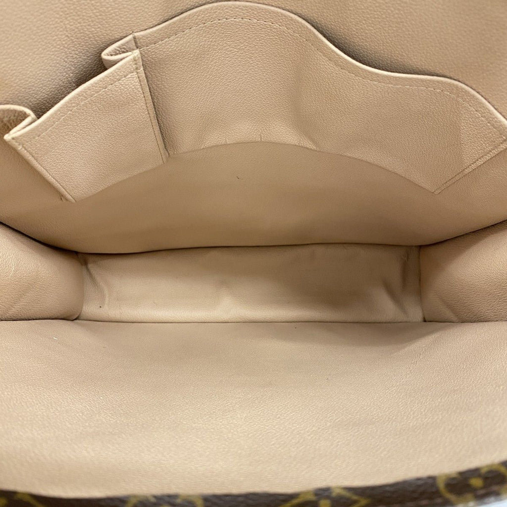 Louis Vuitton Tote Monogram Sac Plat Brown — view 4