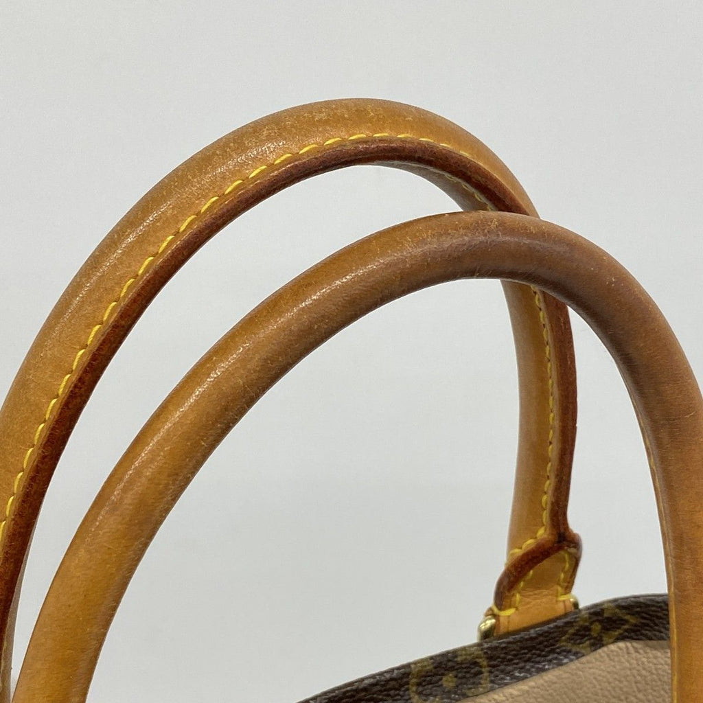 Louis Vuitton Tote Monogram Sac Plat Brown — view 8
