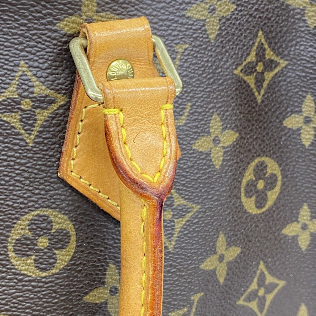 Louis Vuitton Tote Monogram Sac Plat Brown — view 9