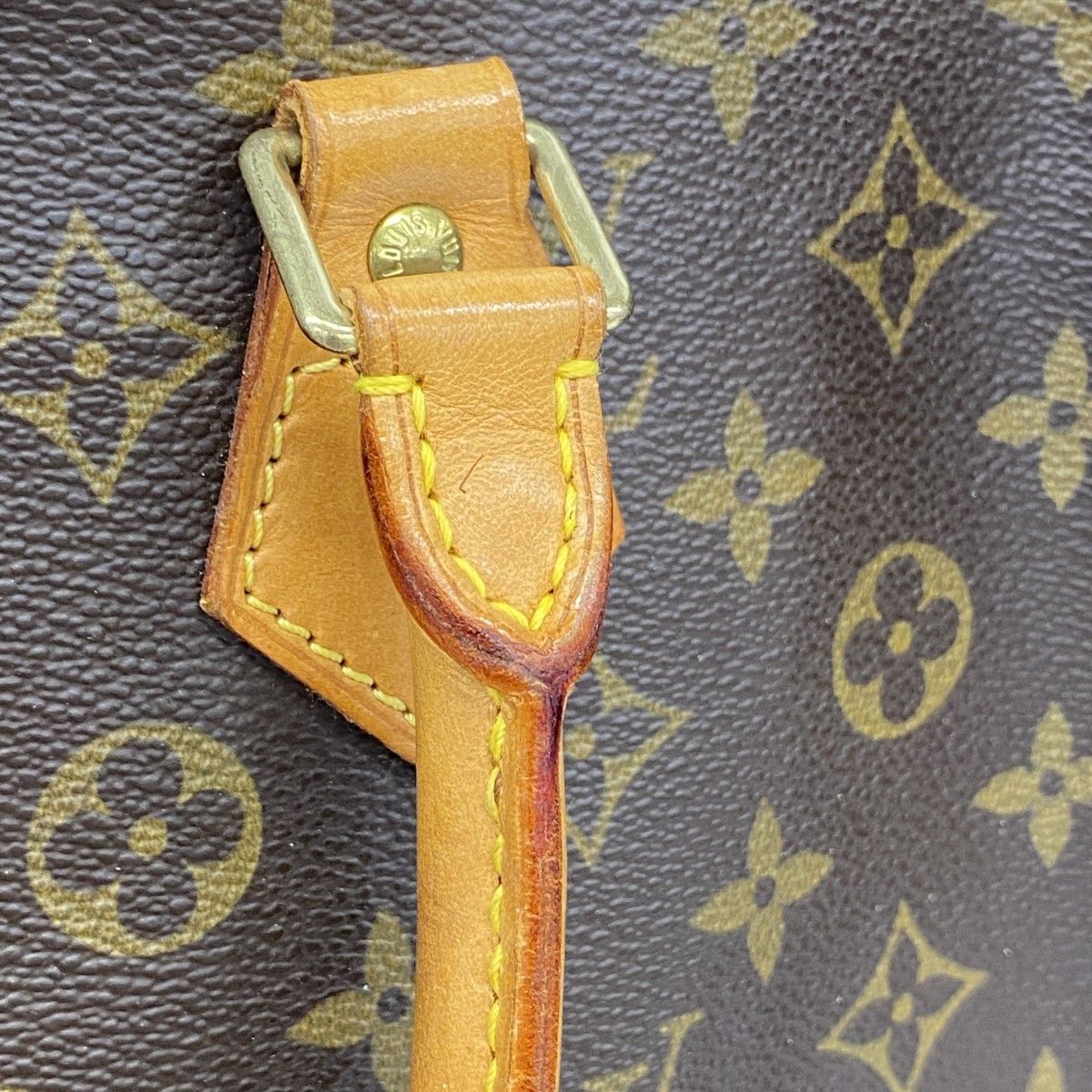 Louis Vuitton Tote Monogram Sac Plat Brown — view 9
