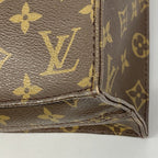 Louis Vuitton Tote Monogram Sac Plat Brown — view 6