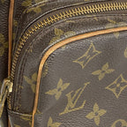 Louis Vuitton Shoulder Bag Monogram Amazon Brown — view 7