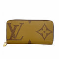 Louis Vuitton Wallet Monogram Giant Reverse Zippy Brown