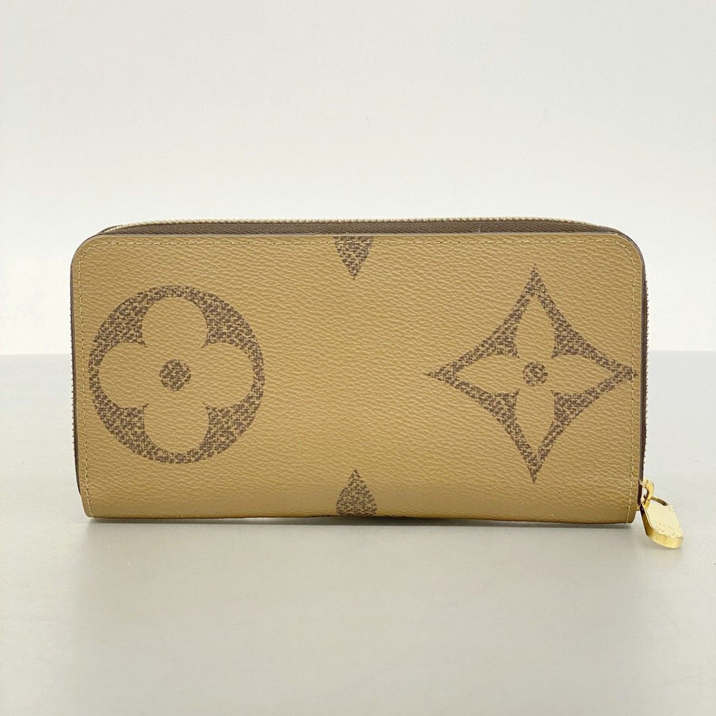 Louis Vuitton Wallet Monogram Giant Reverse Zippy Brown — view 7