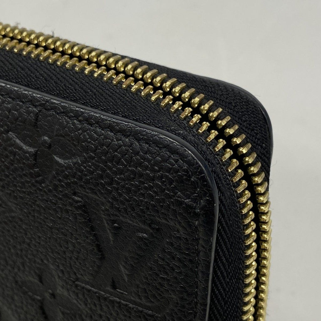 Louis Vuitton Wallet Monogram Empreinte Zippy Noir — view 6