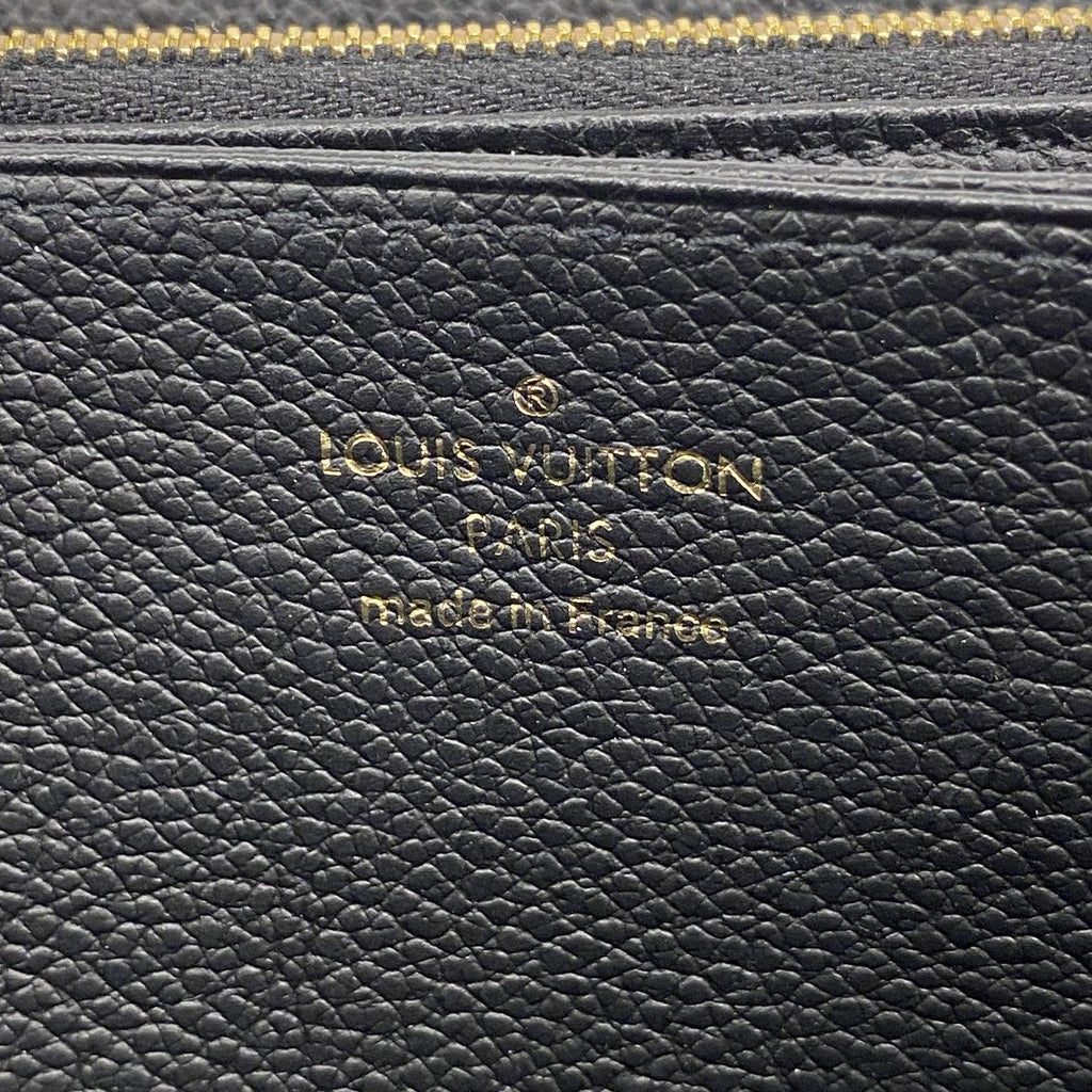 Louis Vuitton Wallet Monogram Empreinte Zippy Noir — view 4