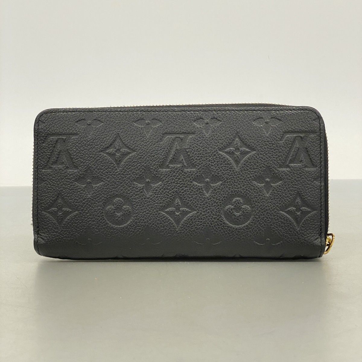 Louis Vuitton Wallet Monogram Empreinte Zippy Noir — view 7