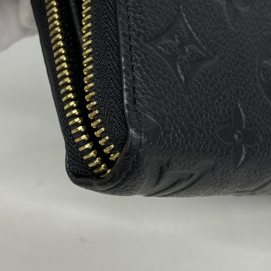 Louis Vuitton Wallet Monogram Empreinte Zippy Noir — view 5