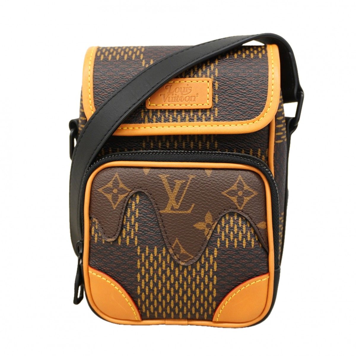 Louis Vuitton Shoulder Bag Damier Giant Amazon Messenger Brown