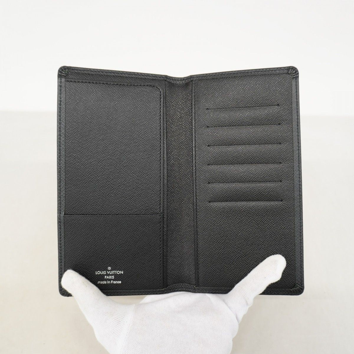 Louis Vuitton Long Bill Holder Taiga Porte-Billets Carte Cles Ardoise Wallet — view 3