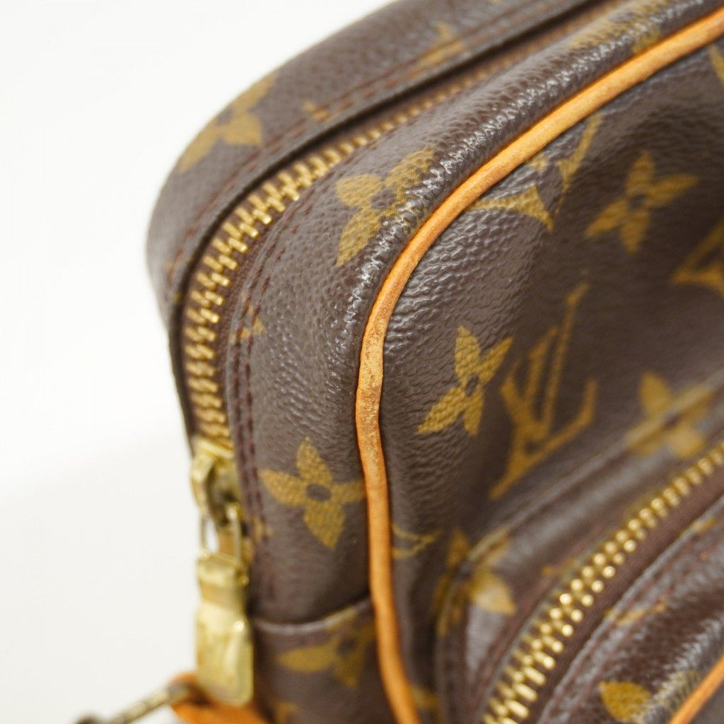 Louis Vuitton Shoulder Bag Monogram Amazon Brown — view 8