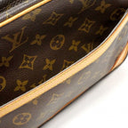 Louis Vuitton Clutch Monogram Compiegne 28 Brown — view 9