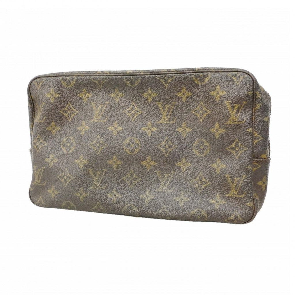 Louis Vuitton Pouch Monogram Trousse Toilet 28 Brown
